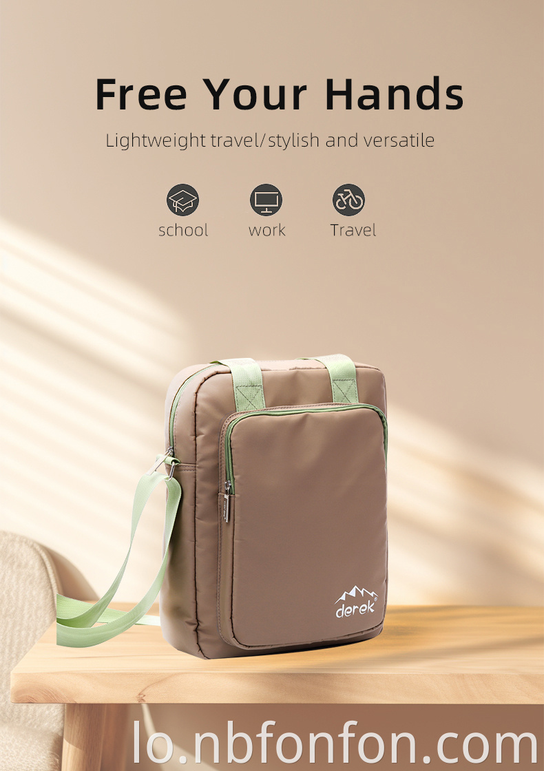 Outdoor travel essential shoulder bag